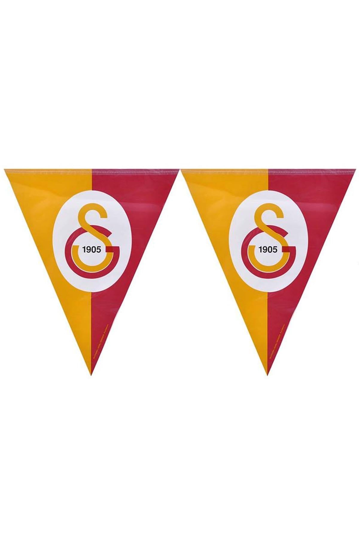 Galatasaray Lisanslı Üçgen Bayrak Afiş