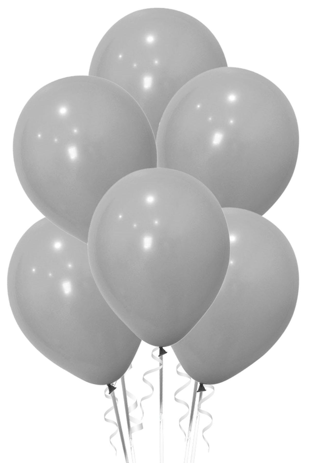 Gri Lateks Balon 10'lu