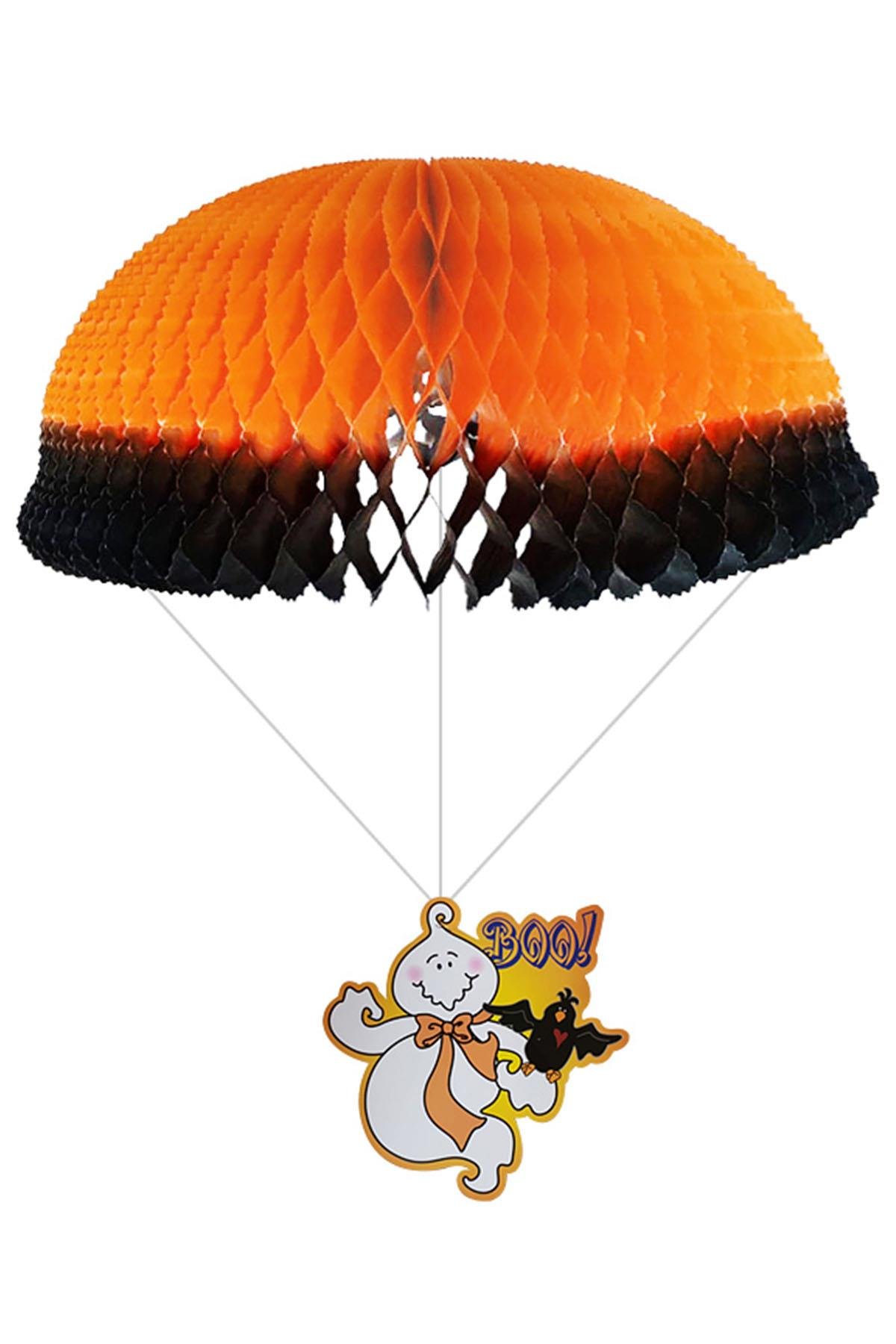 Halloween Hayalet Figürlü Paraşüt Süs