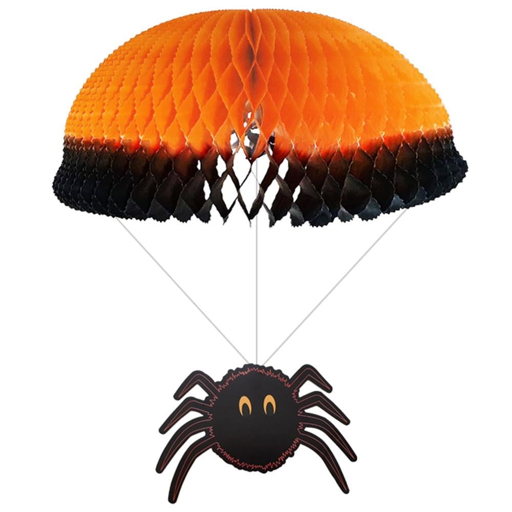 Halloween Örümcek Figürlü Paraşüt Süs