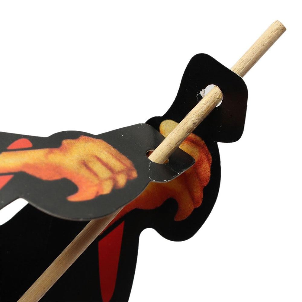 Halloween Süpürgeli Cadı Petek Süs