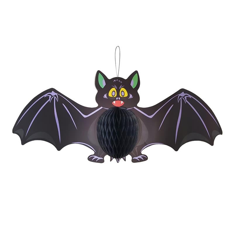 Halloween Yarasa Petek Asma Süs