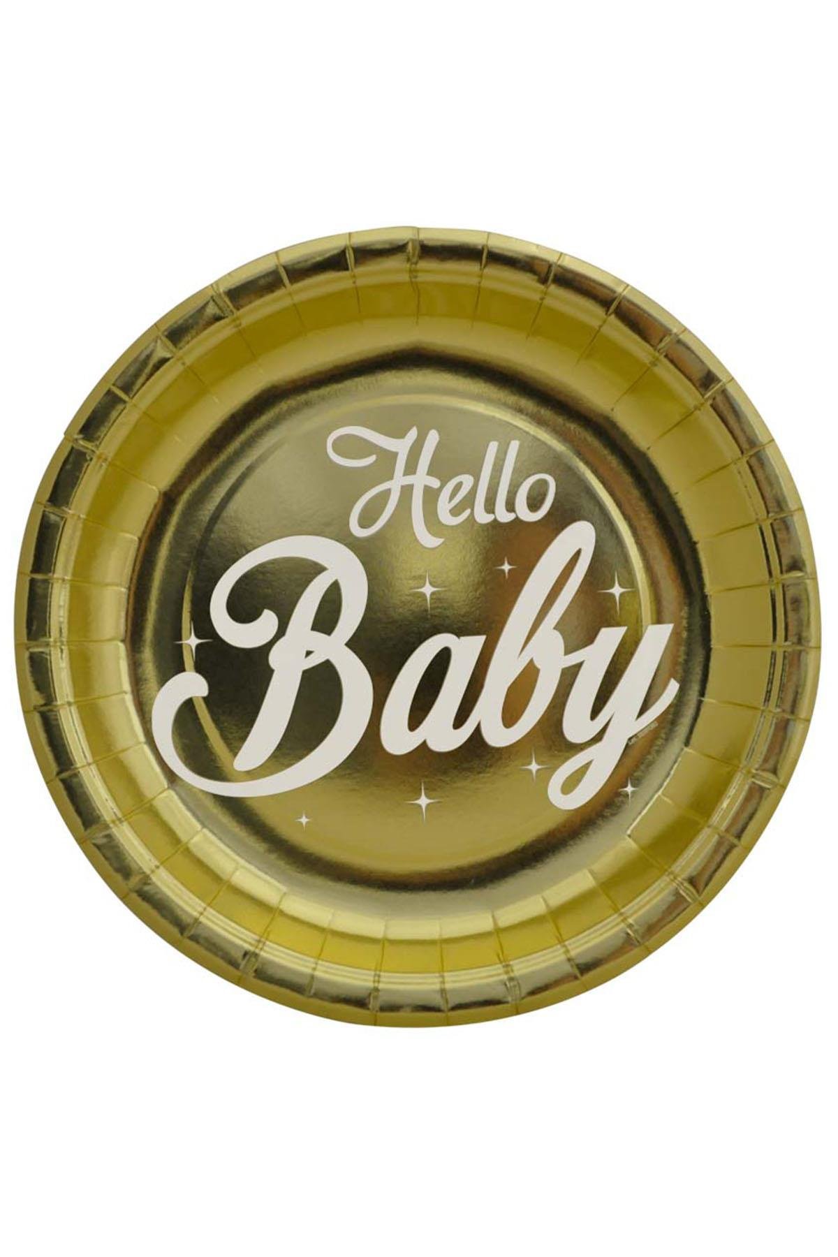 Hello Baby Karton Tabak 23 cm 6'lı