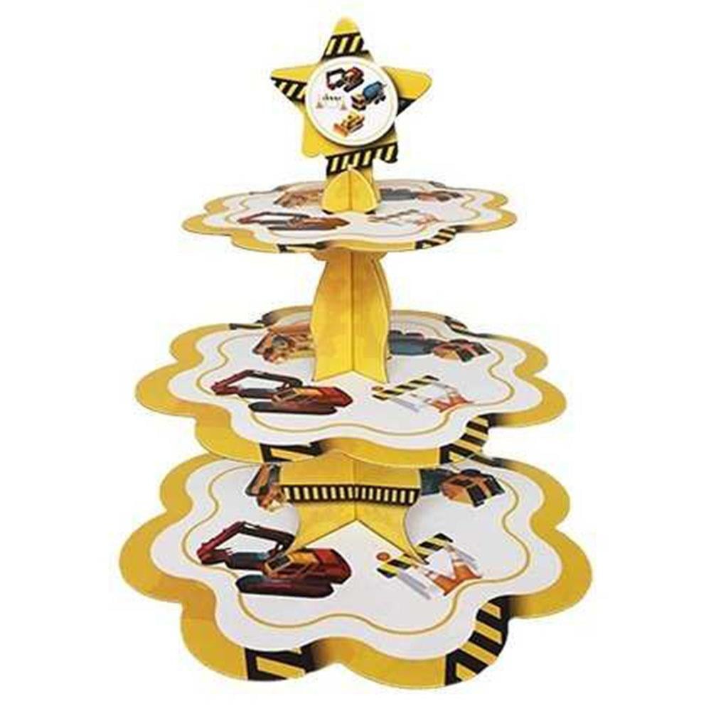 İnşaat Partisi Temalı Cupcake Standı