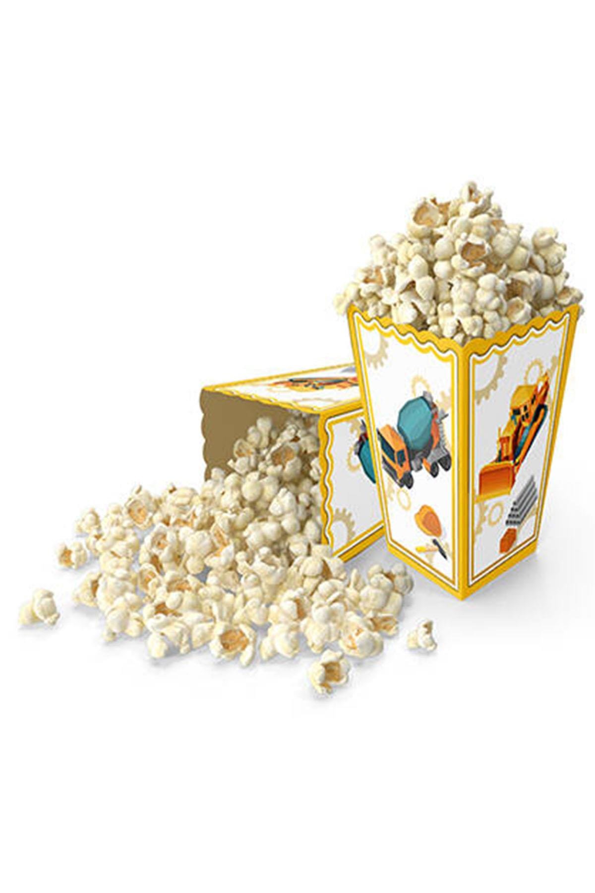 İnşaat Partisi Temalı Mısır Kutusu 8'li