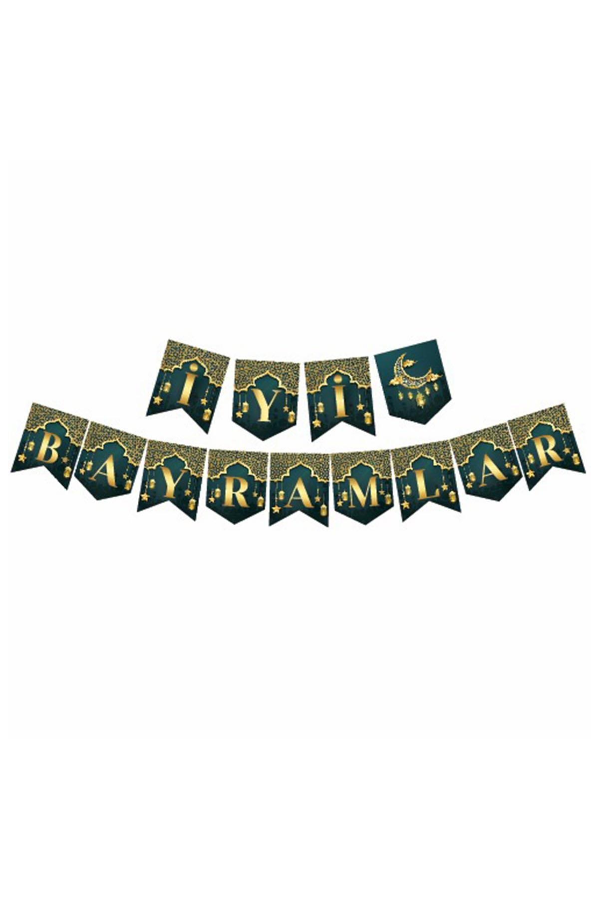 İyi Bayramlar Temalı Harf Afiş