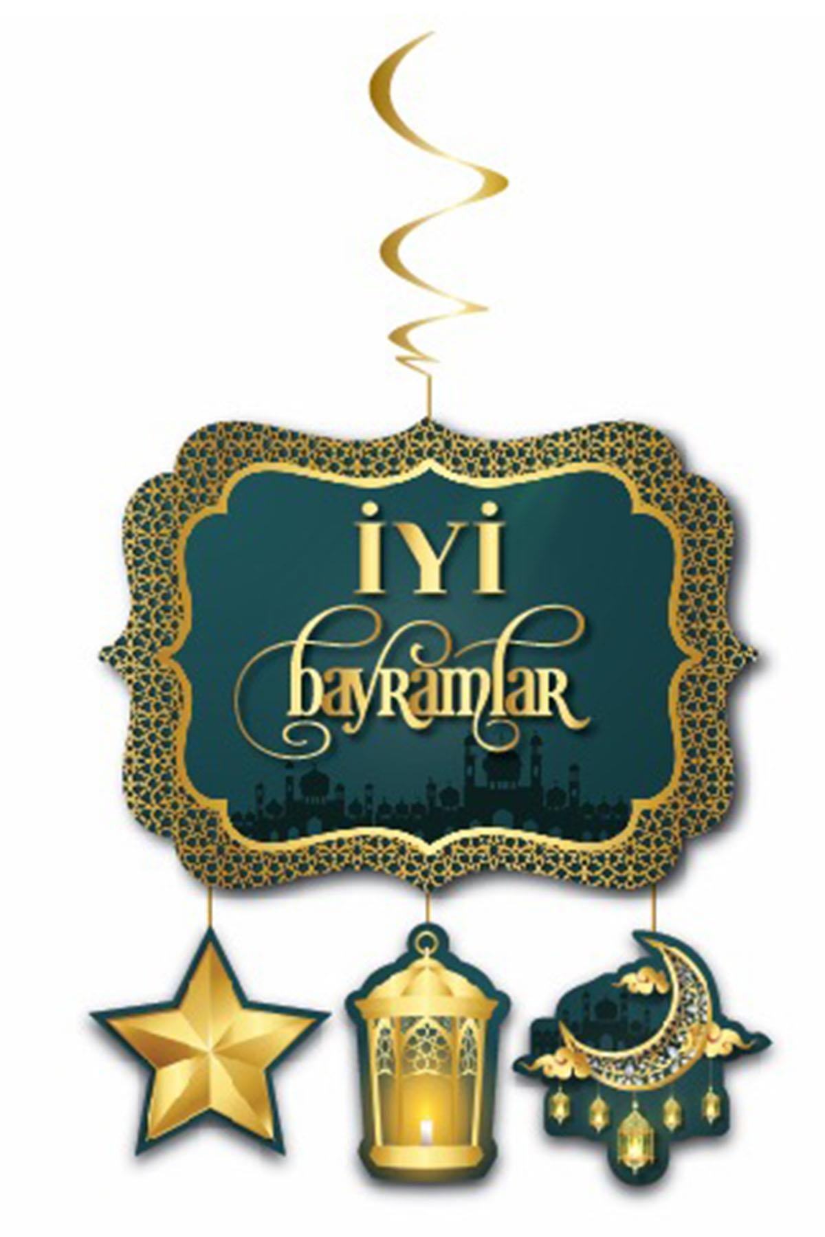 İyi Bayramlar Temalı Tavan Süs