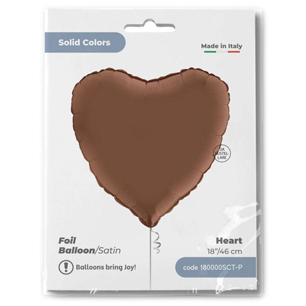 Kalp Grabo Folyo Balon Çikolata 45 cm