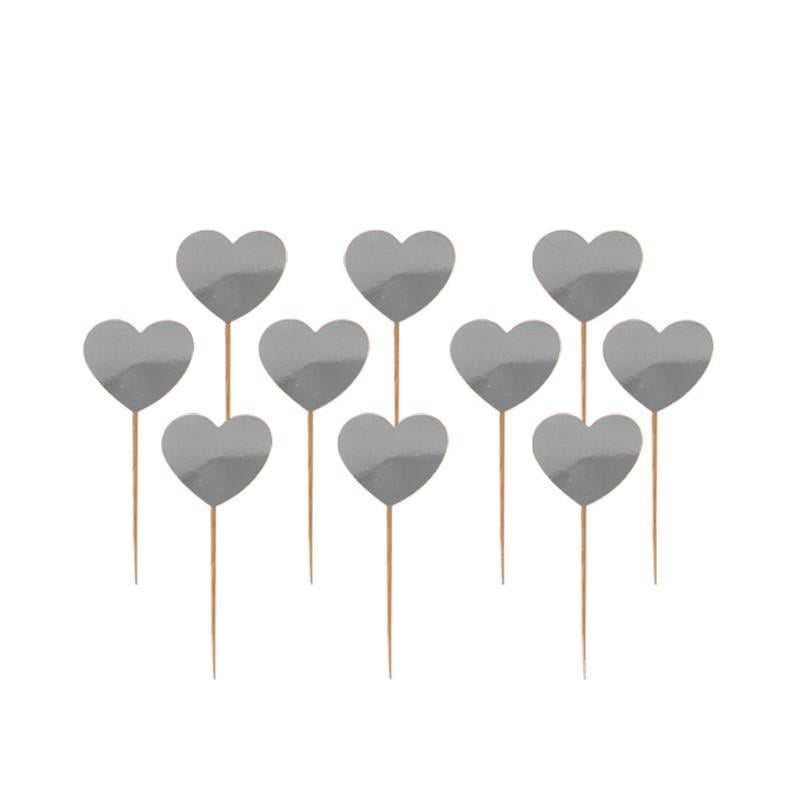 Kalp Kürdan Gümüş 15'li