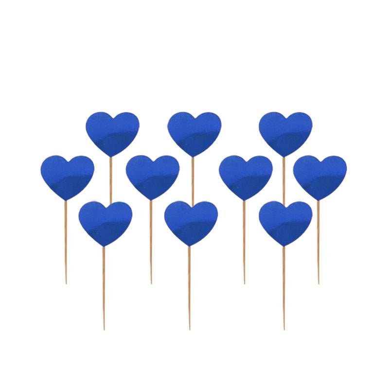 Kalp Kürdan Mavi 15'li