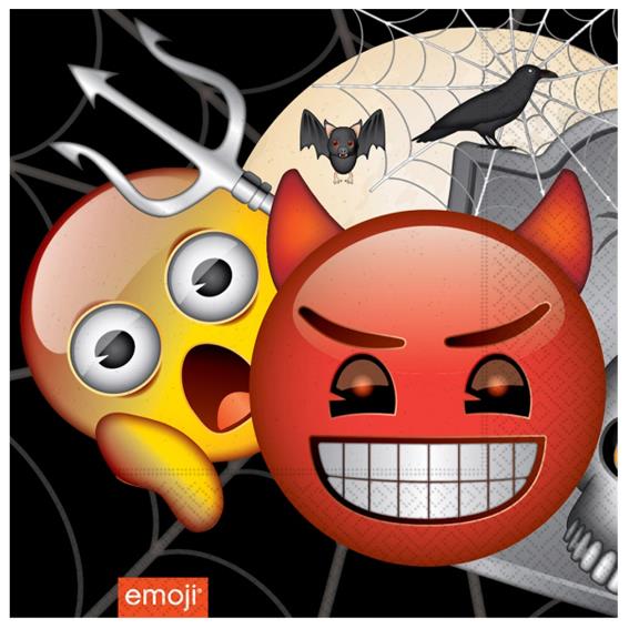 Korku Emoji Kağıt Peçete 33x33 cm 20'li