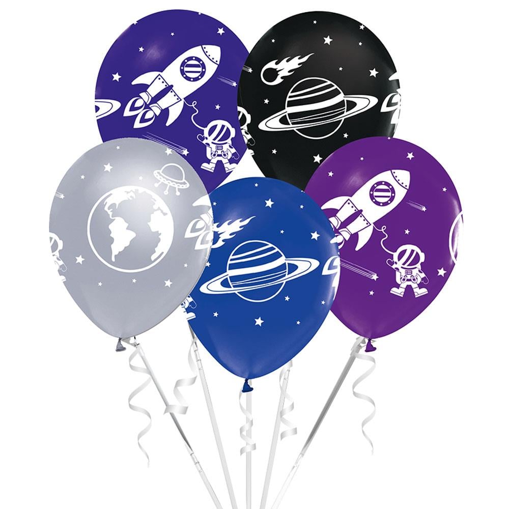 Kozmik Galaksi Temalı Lateks Balon 10'lu