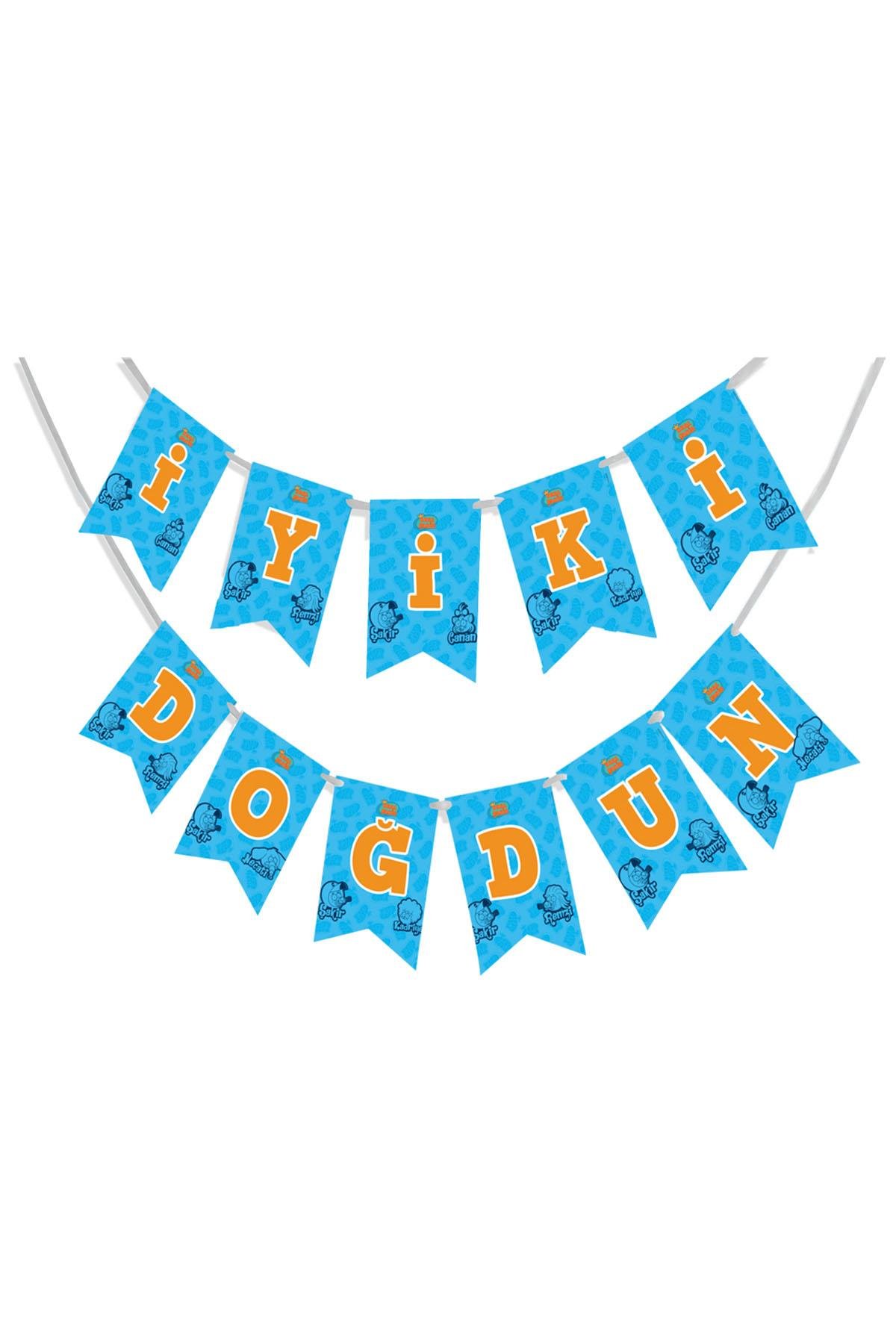 Kral Şakir Action İyi ki Doğdun Harf Afiş