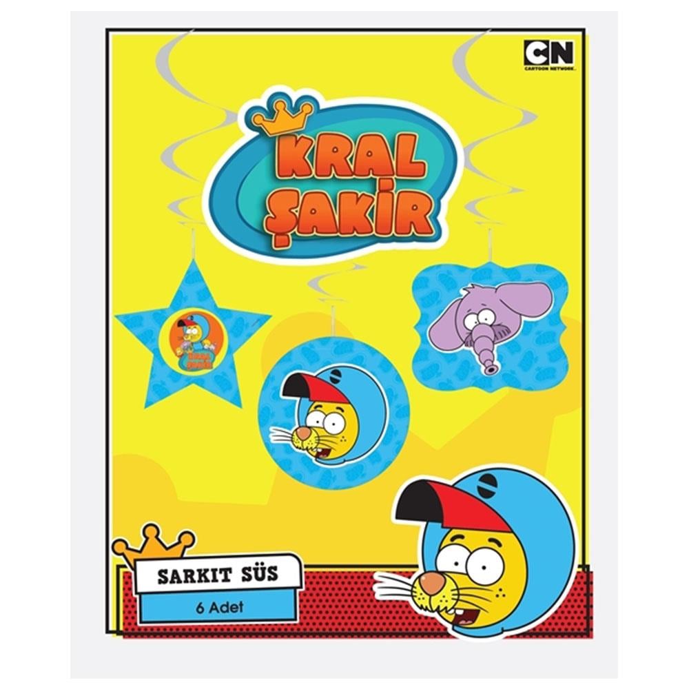 Kral Şakir Action Sarkıt Süs 6'lı