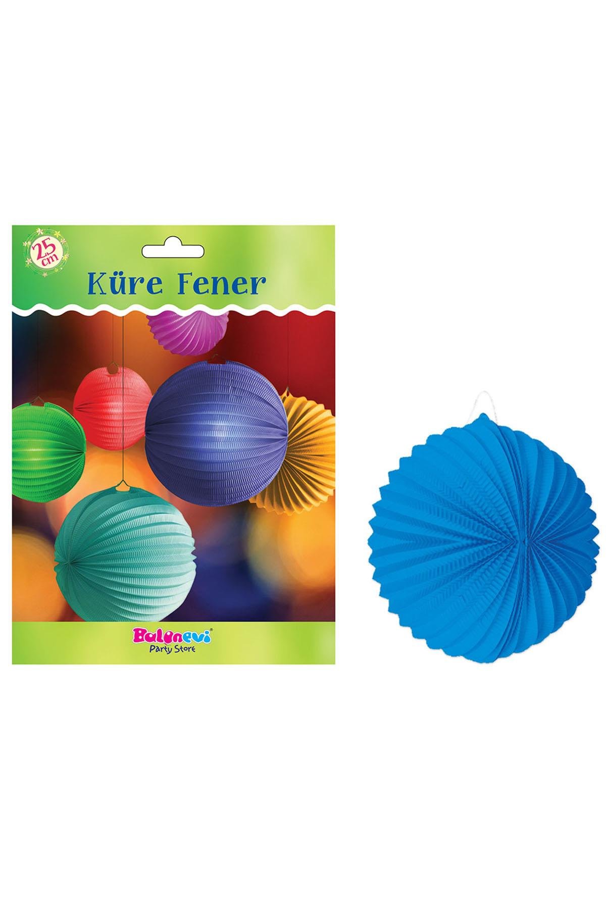 Küre Fener Mavi 25 cm