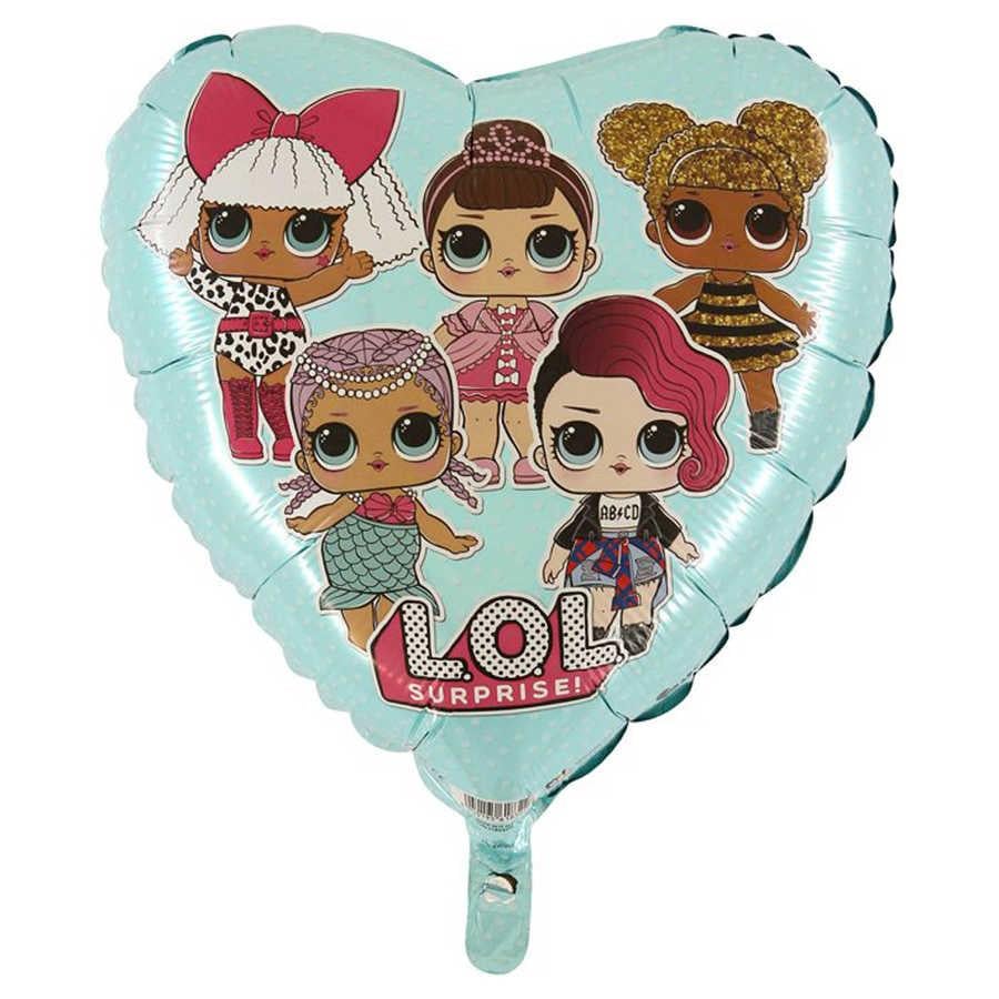 Lol Bebek Tiffany Kalp Grabo Folyo Balon 45 cm