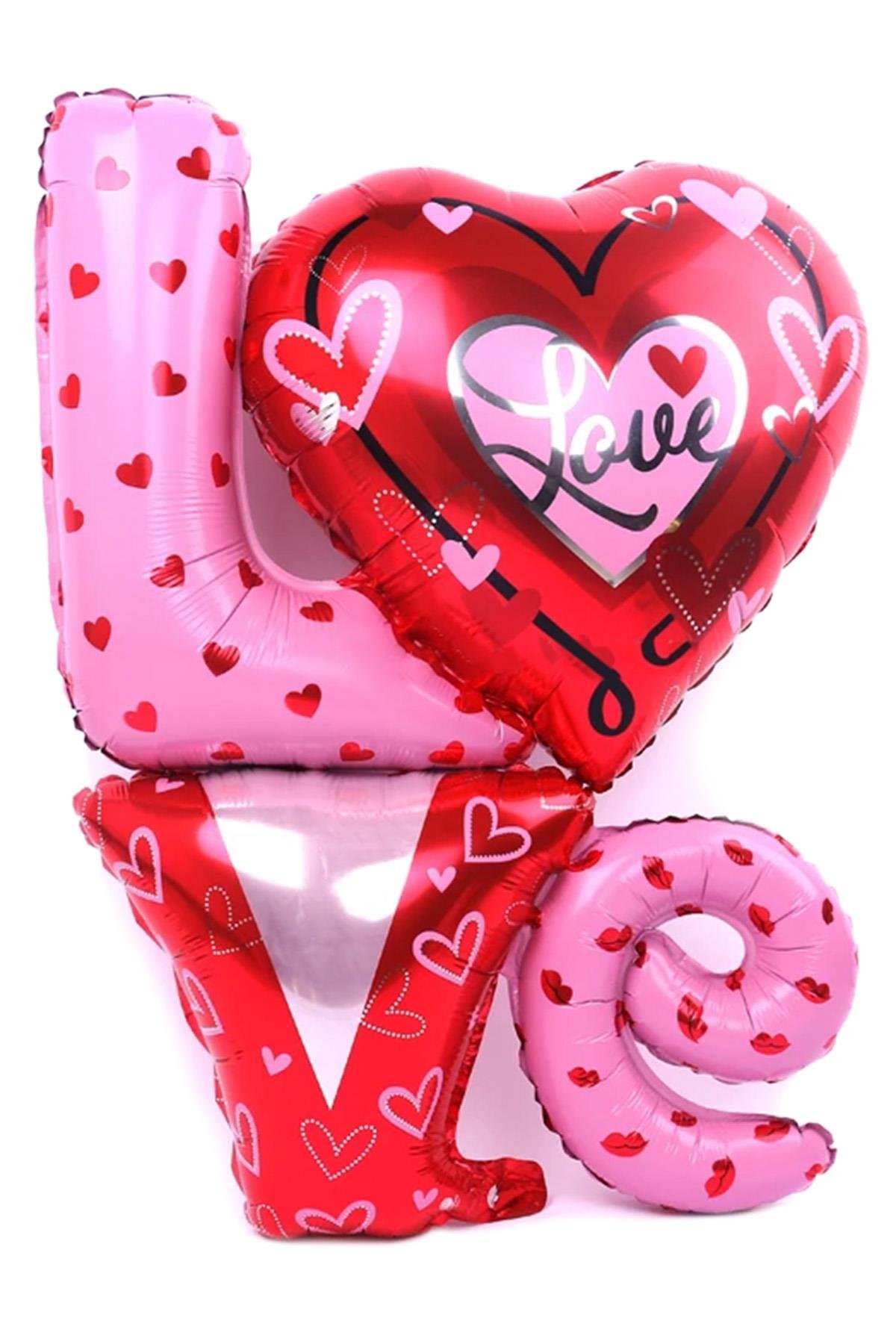 Love Kalp Folyo Balon 90 cm