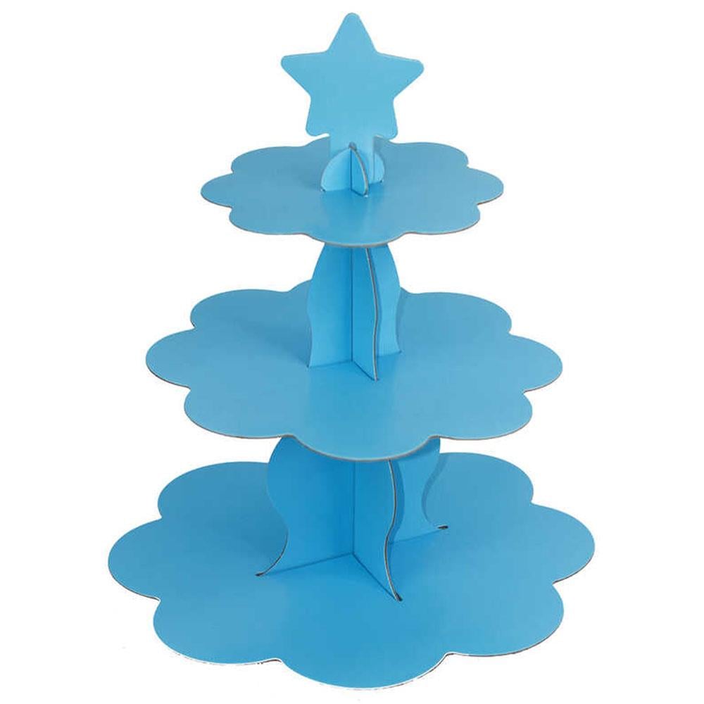 Mavi Cupcake Standı