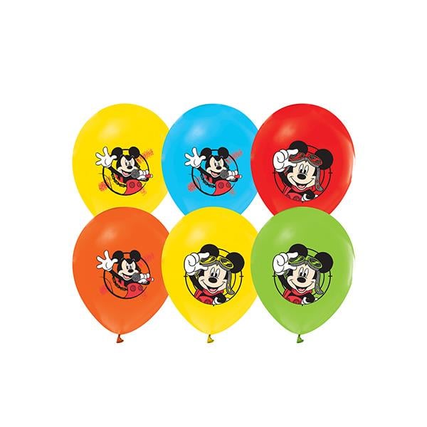 Mickey Lisanslı Lateks Balon 10'lu