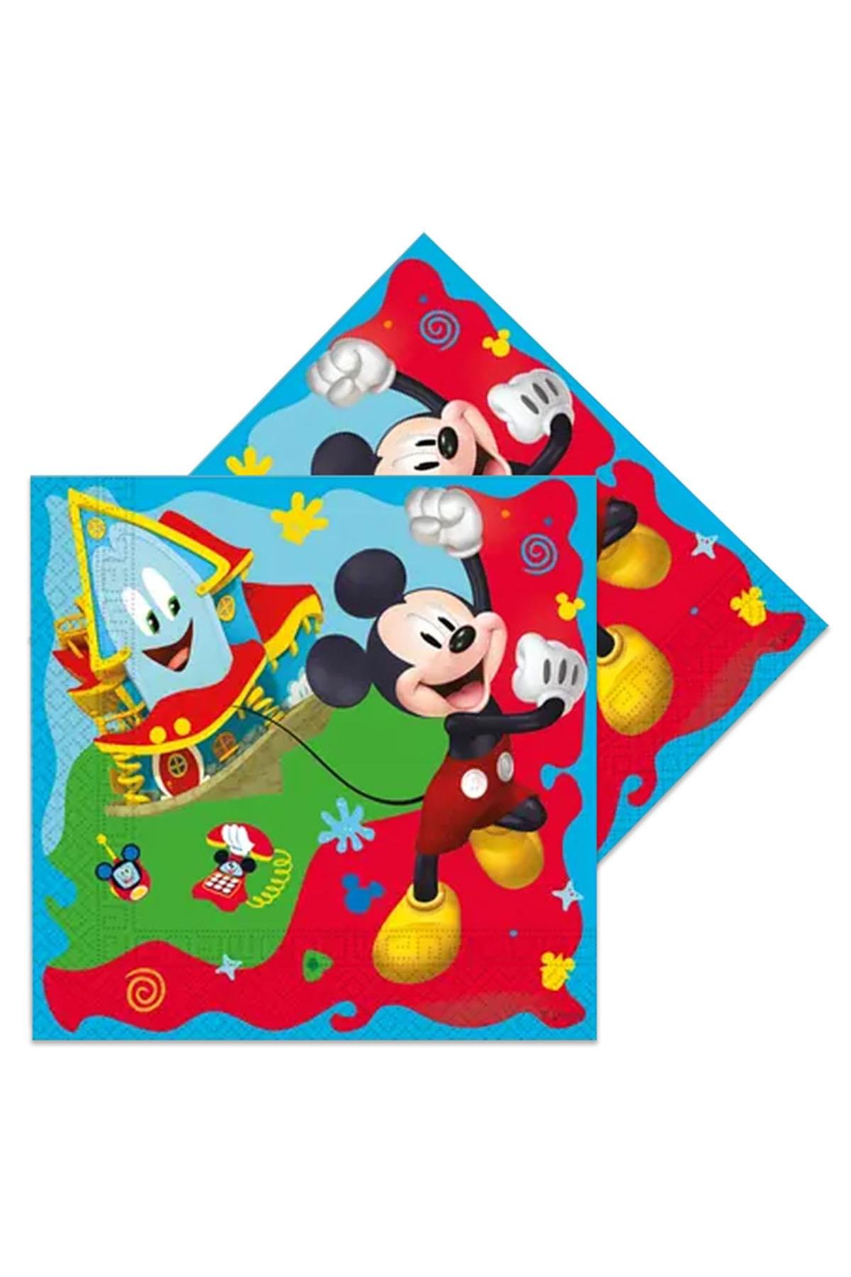 Mickey Rock The House Kağıt Peçete 33x33 cm 20'li