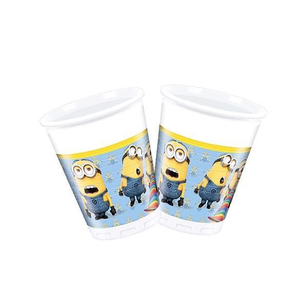 Minions Plastik Bardak 200cc 8'li