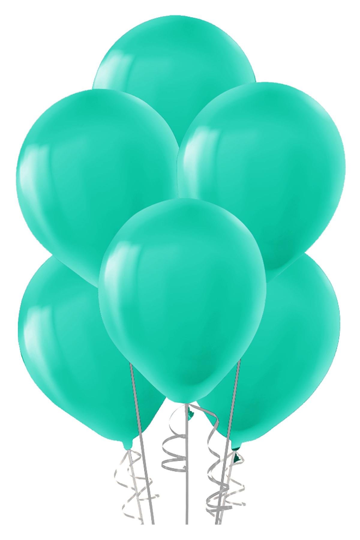 Mint Yeşili Lateks Balon 10'lu