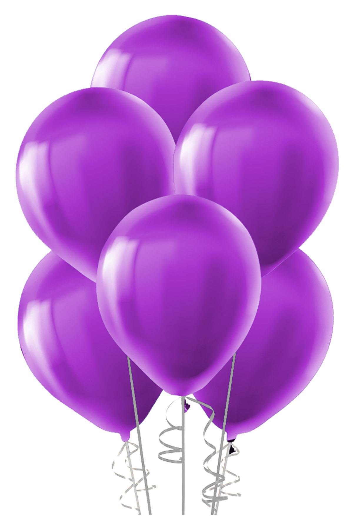 Mor Lateks Balon 10'lu