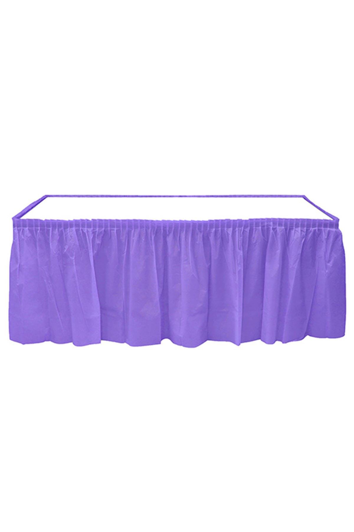 Mor Plastik Masa Eteği 75x426 cm
