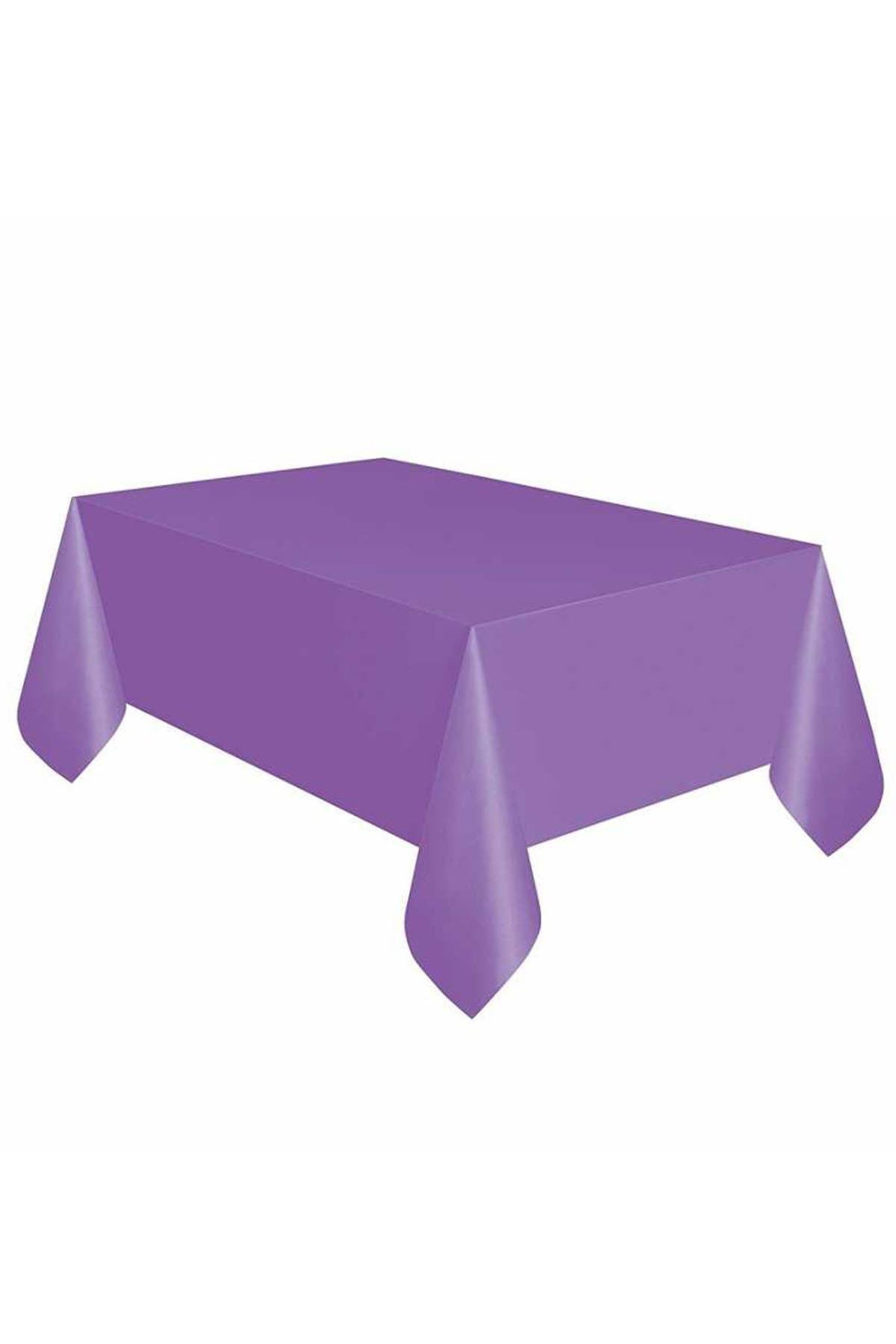 Mor Plastik Masa Örtüsü 137x270 cm