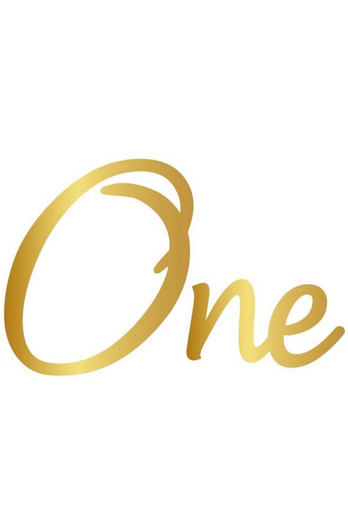 One Harf Banner Altın