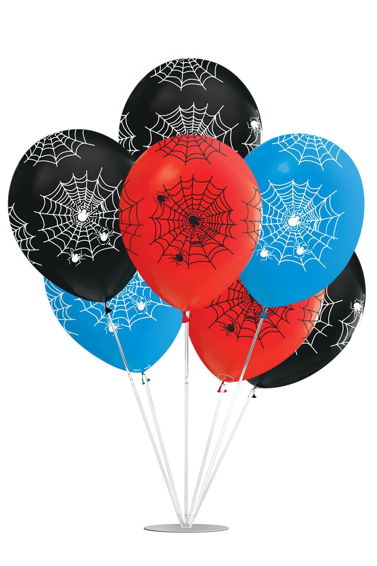 Örümcek Temalı Balon Stand Set 7'li