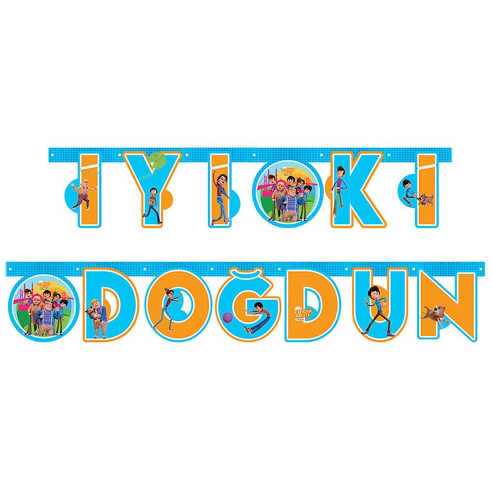 Rafadan Tayfa İyi ki Doğdun Harf Afiş