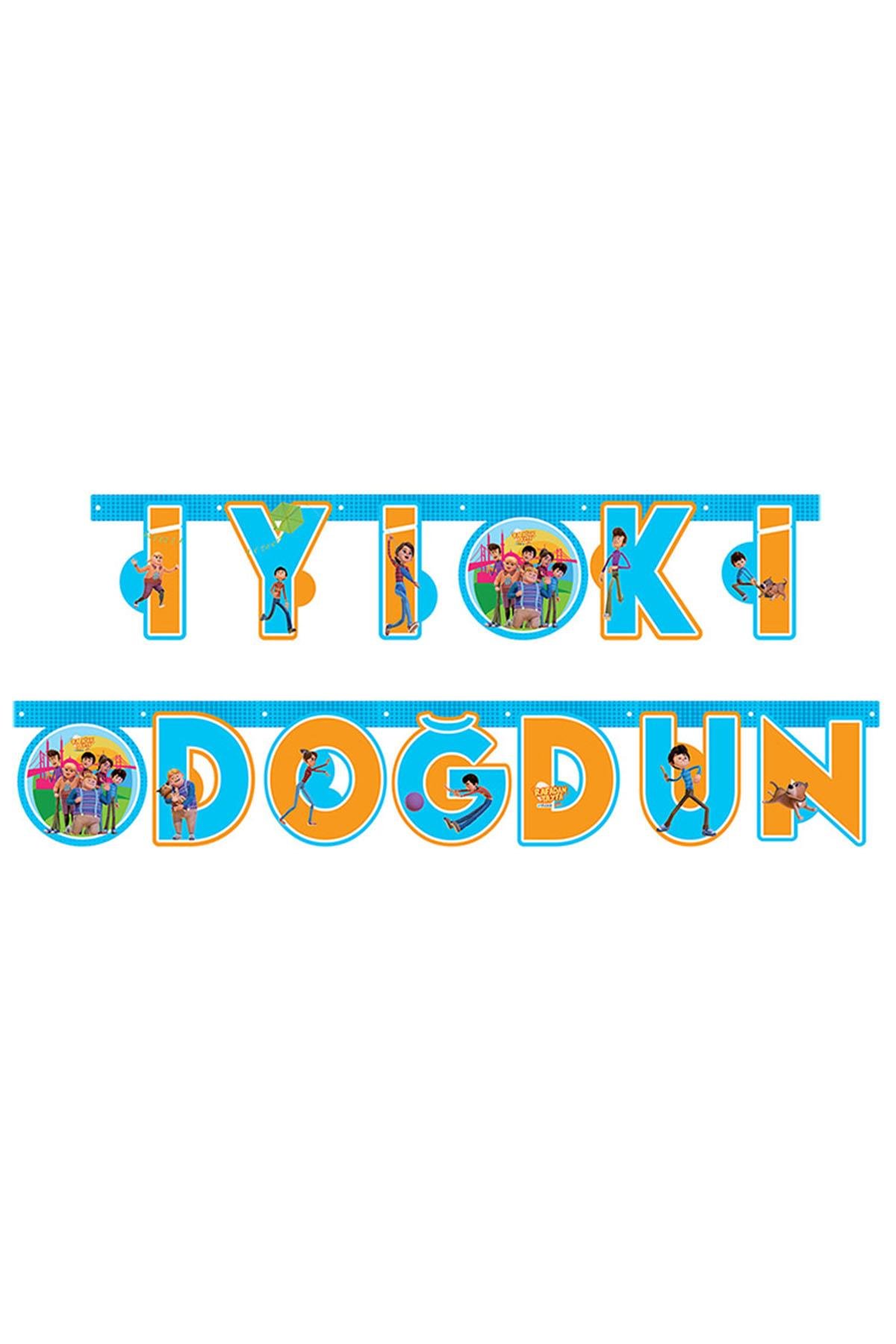 Rafadan Tayfa İyi ki Doğdun Harf Afiş