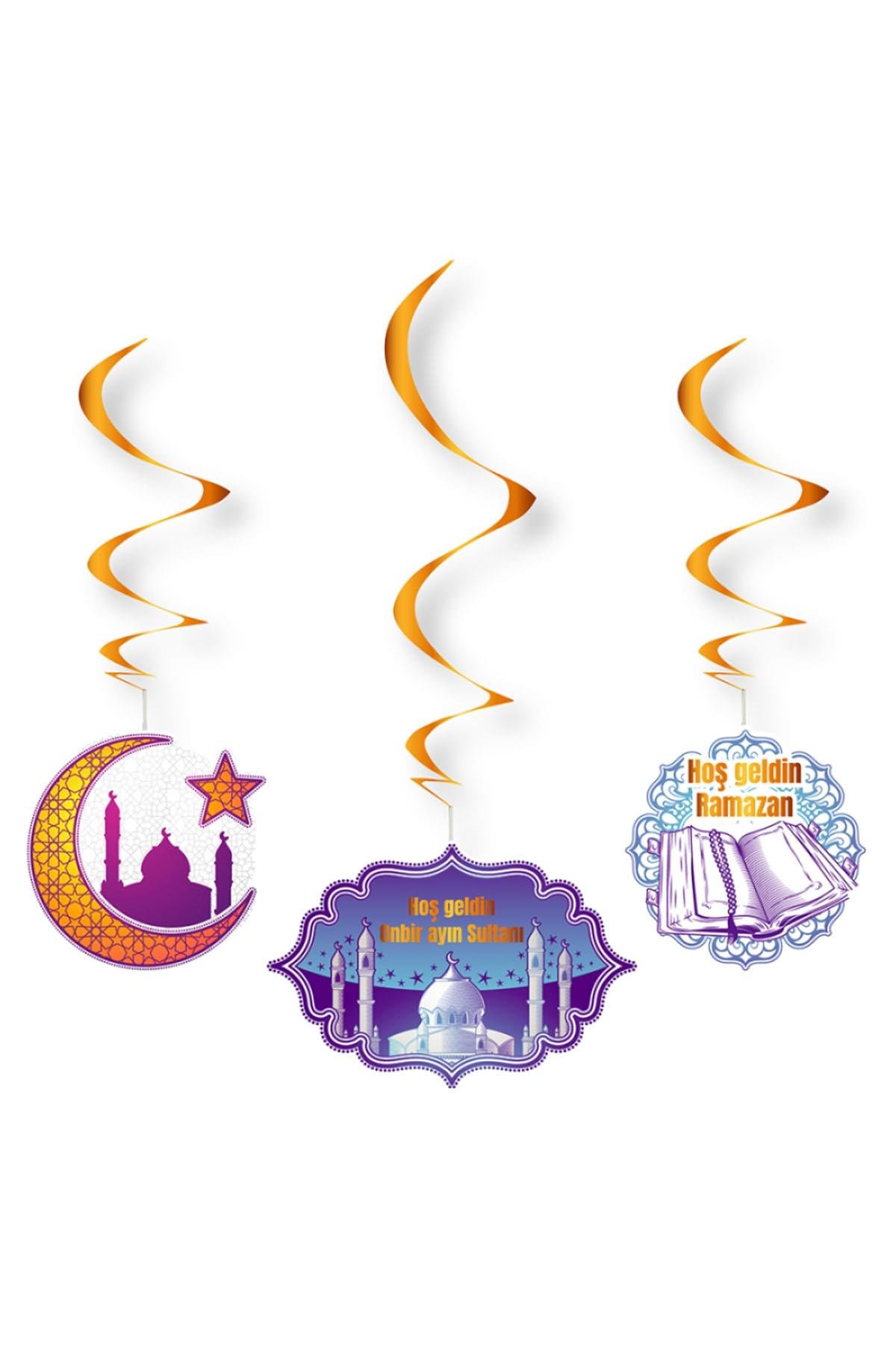 Ramazan Temalı Sarkıt Süs 6'lı