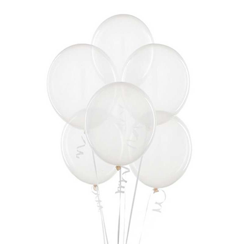 Şeffaf Lateks Balon 10'lu