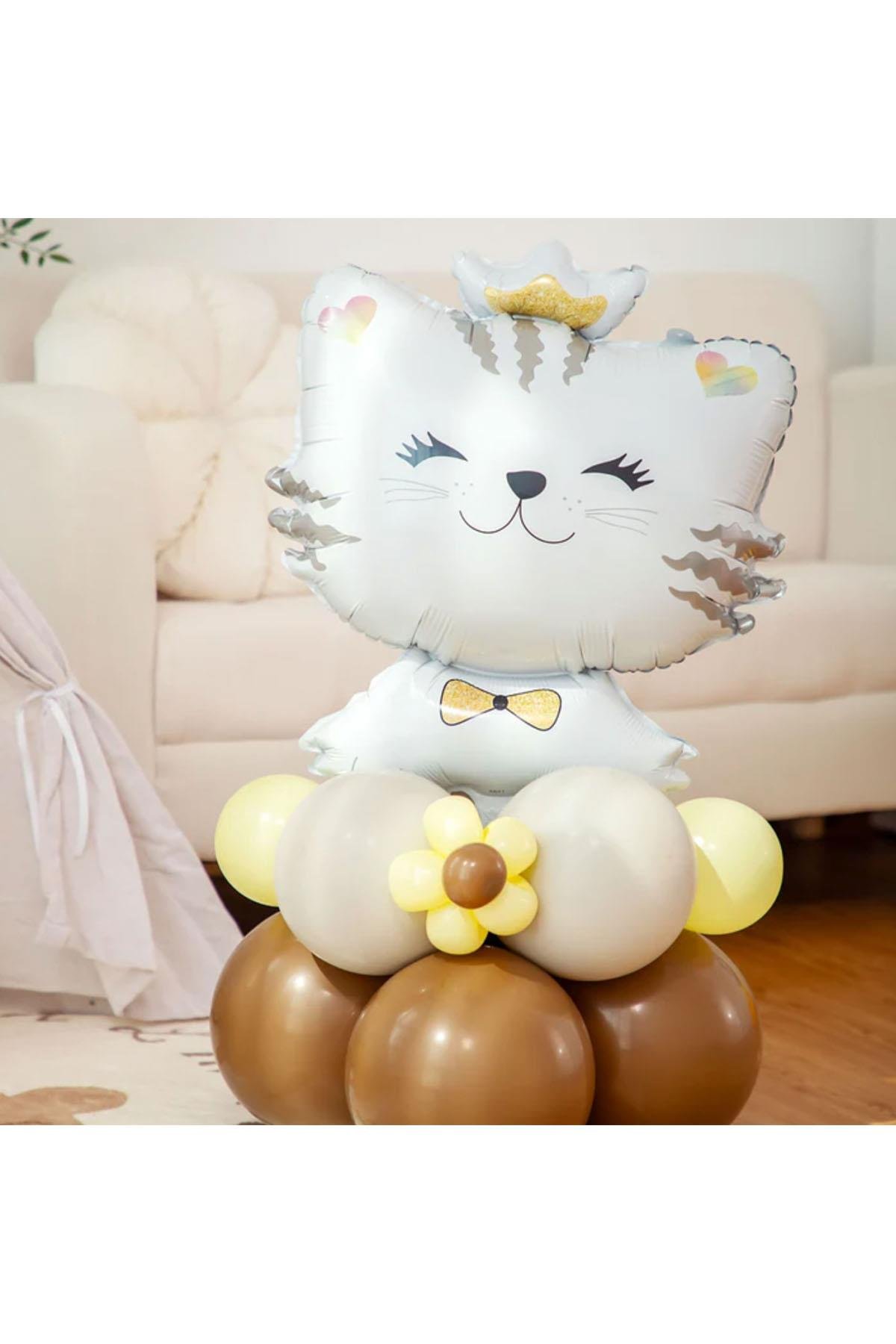 Sevimli Kedi Folyo Balon 71 cm