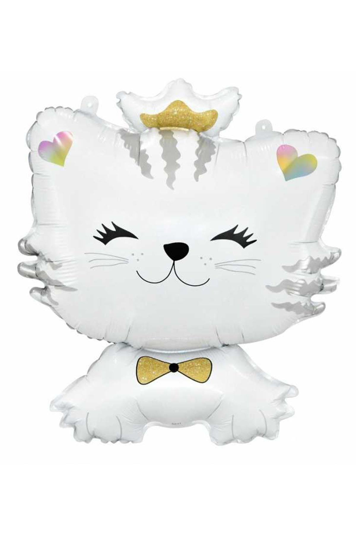 Sevimli Kedi Folyo Balon 71 cm