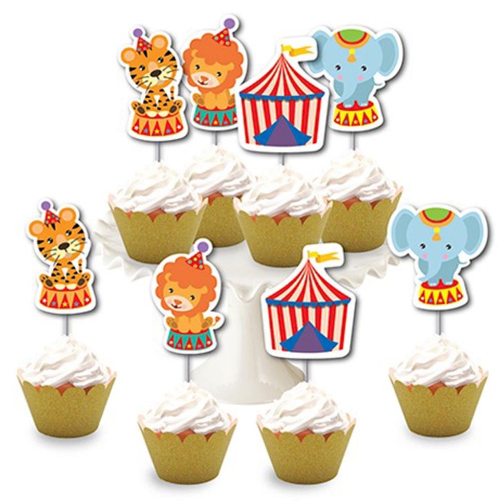 Sevimli Sirk Simli Eva Delux Kürdan 8'li