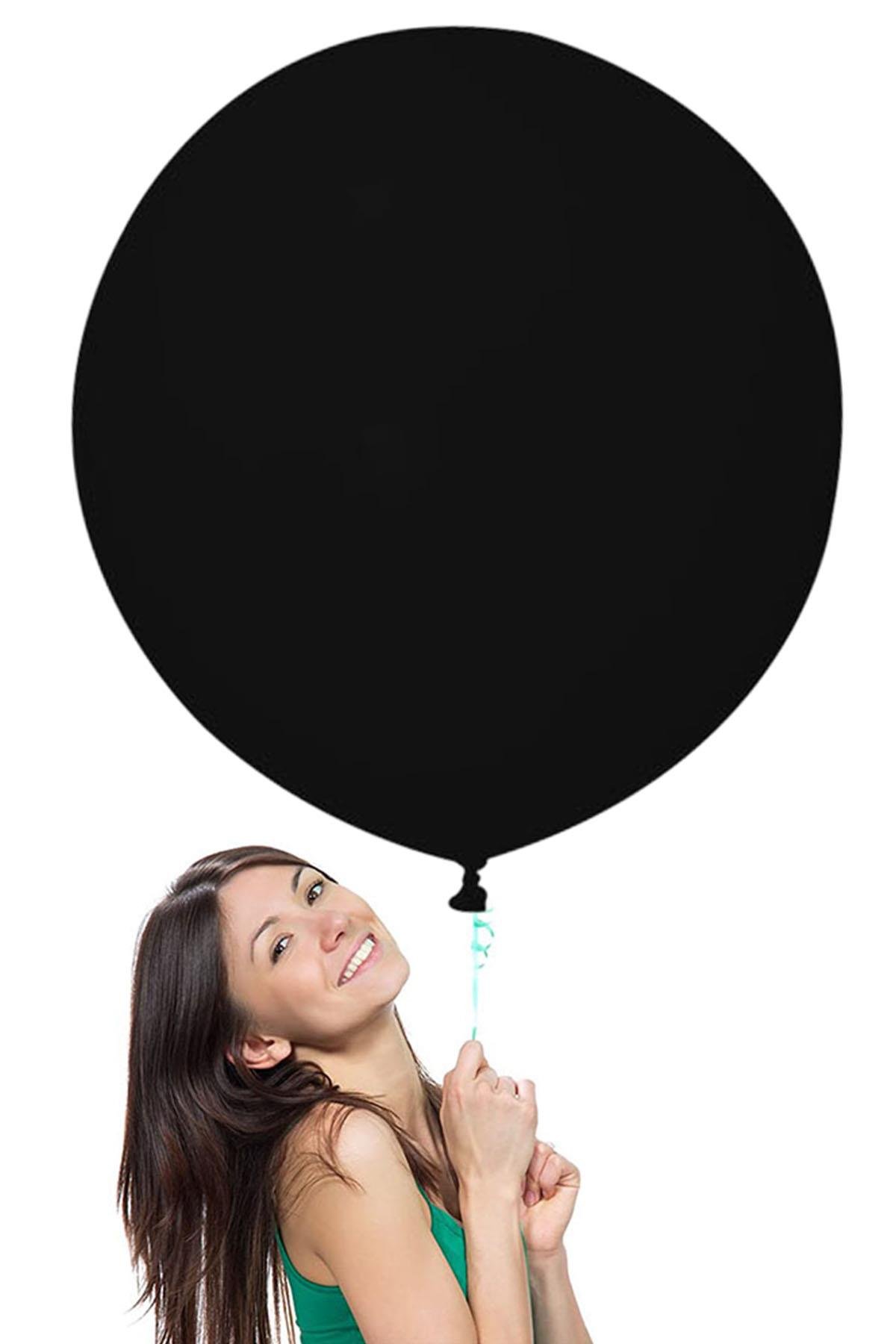 Siyah Jumbo Lateks Balon 60 cm
