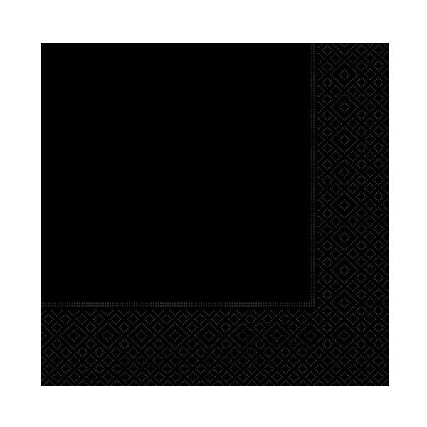 Siyah Kağıt Peçete 33x33 cm 16'lı