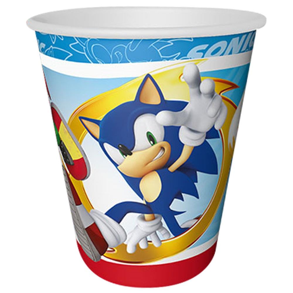 Sonic Karton Bardak 8'li