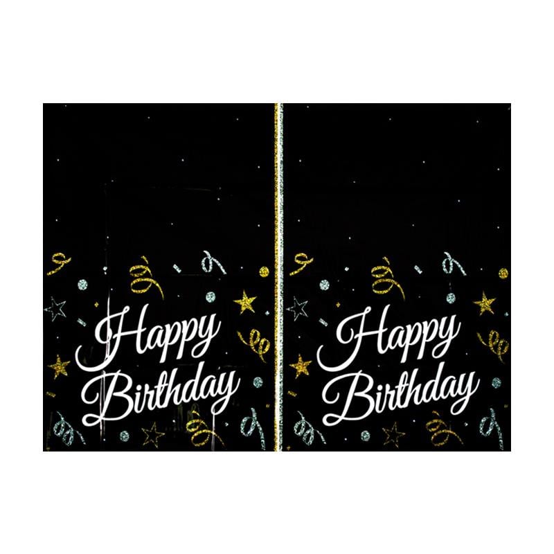 Sparkling Confetti Plastik Masa Örtüsü 120x180 Cm