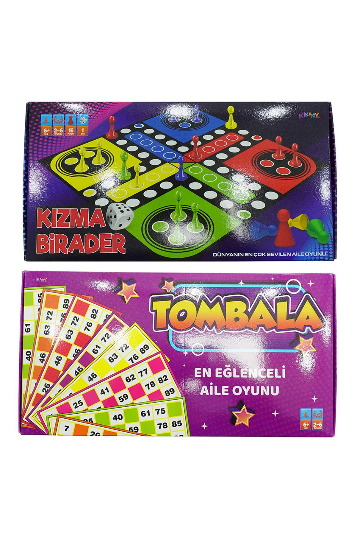 Tombala ve Kızma Birader Kutu Oyun Seti