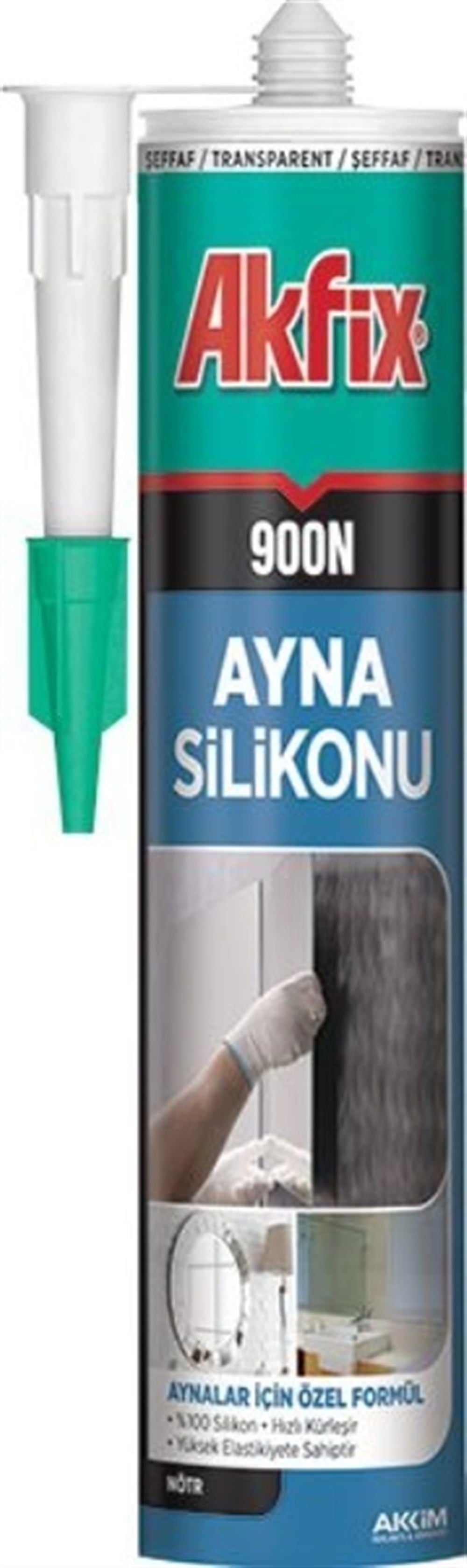 Akfix Nötr Ayna Silikon 900N