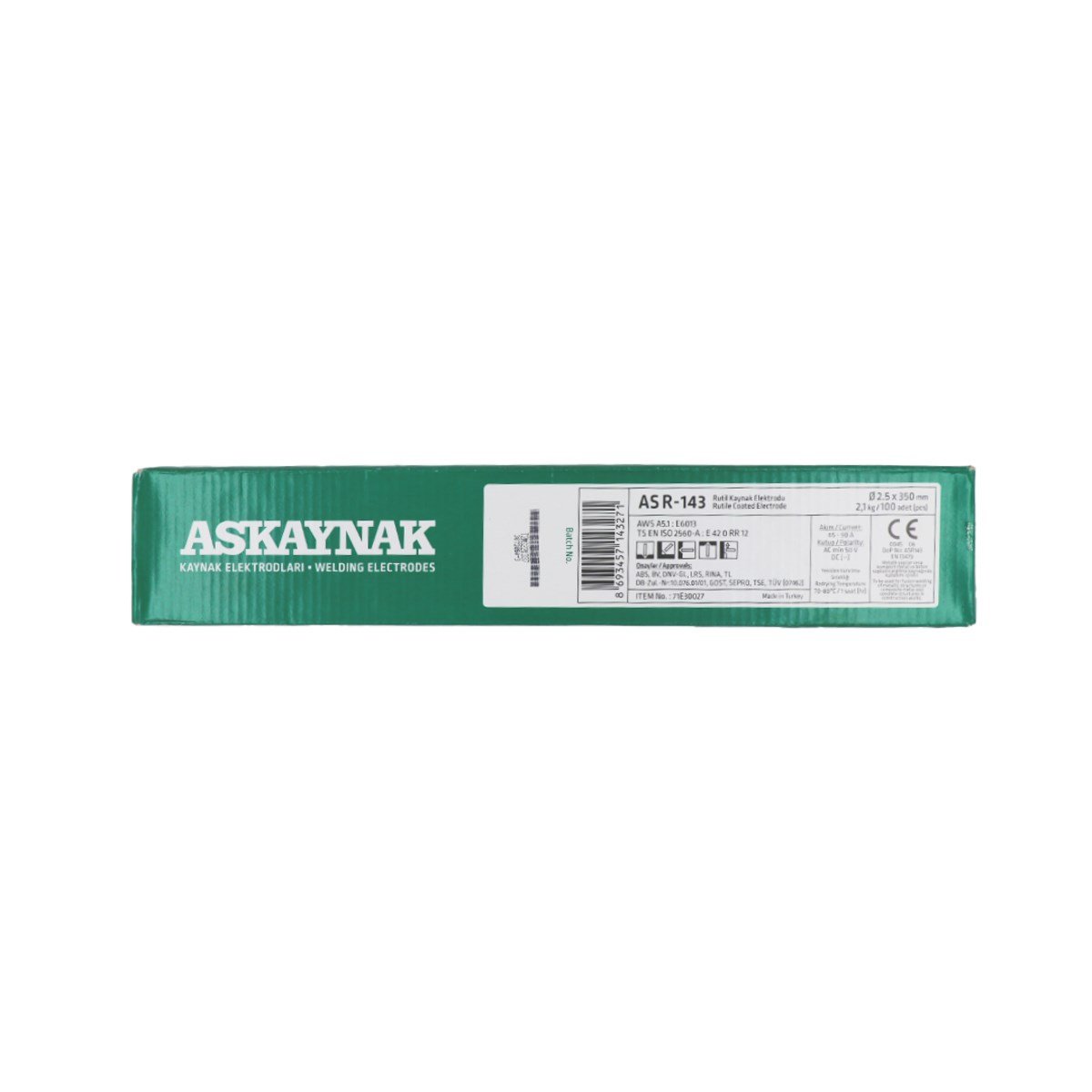 Askaynak 2,5 Rutil Elektrot