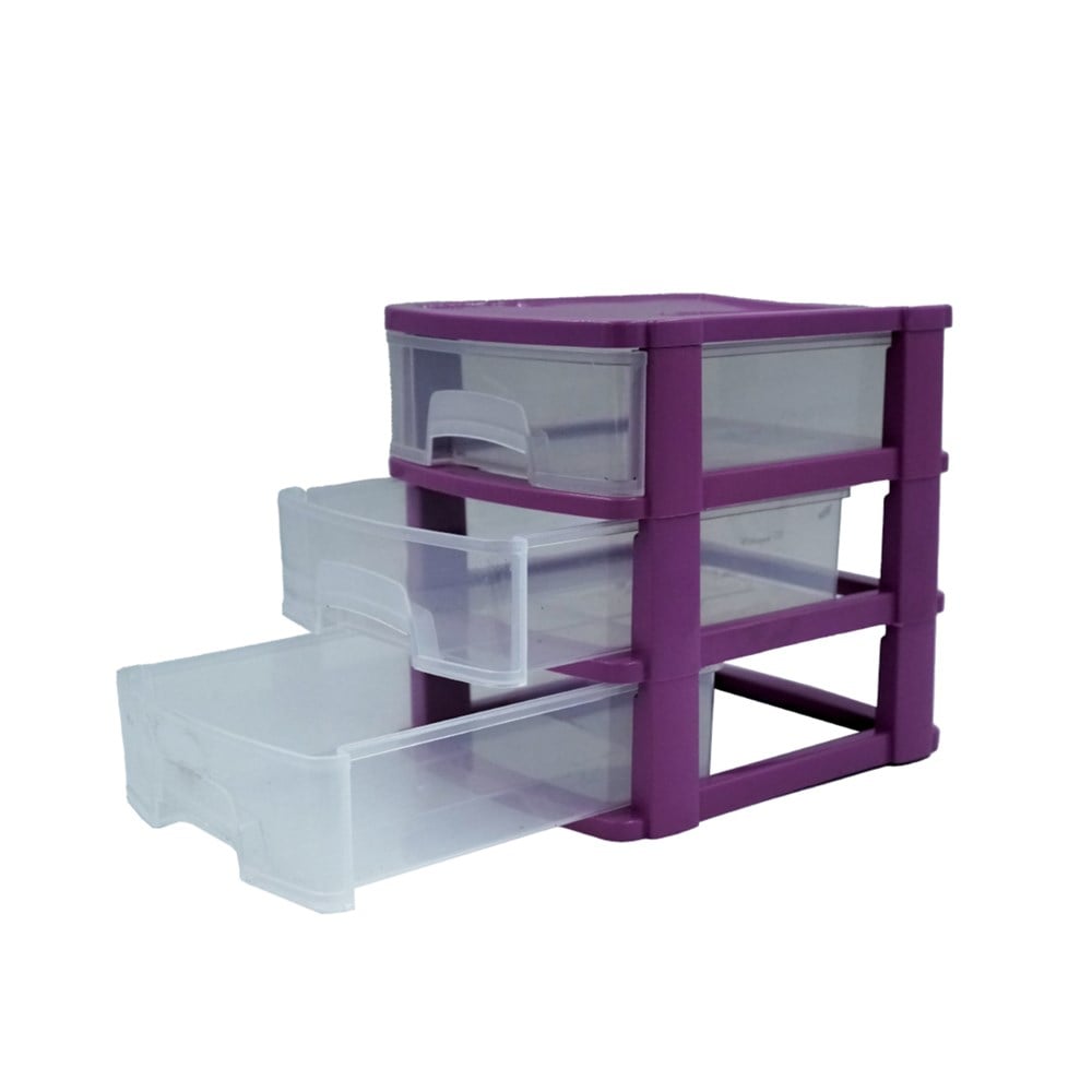Asrın Ton Ton 3 Katlı Çekmeceli Organizer Asr-5023 14X18 CM