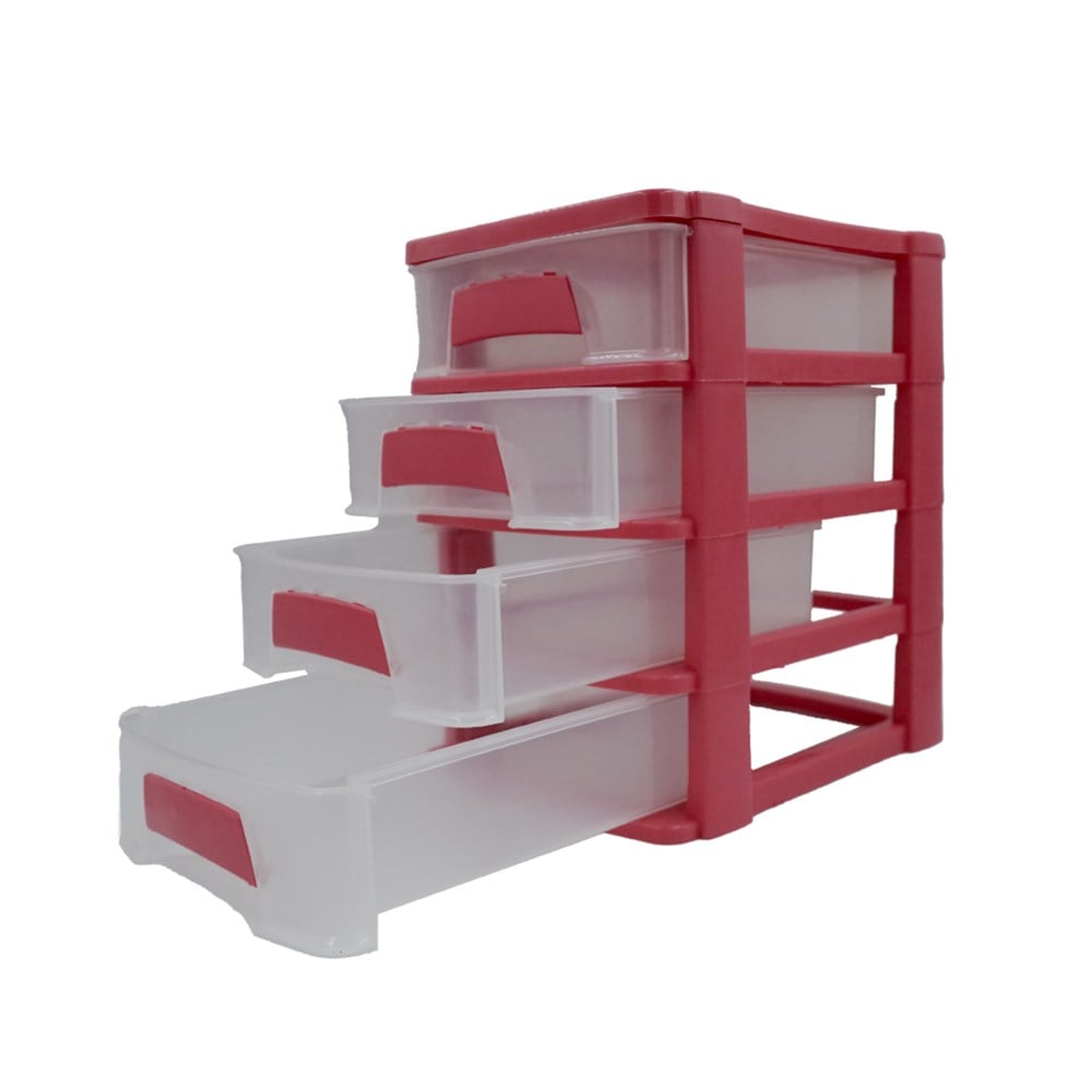 Asrın Ton Ton 4 Katlı Çekmeceli Organizer Asr-2070 16X21 CM