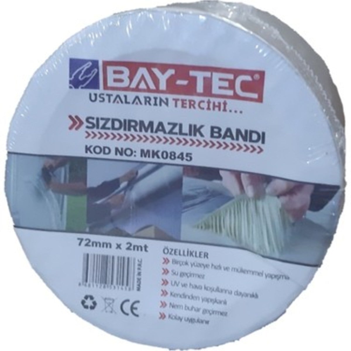 Bay-tec Sızdırmazlık Bandı 96Mm X 2 Mt 