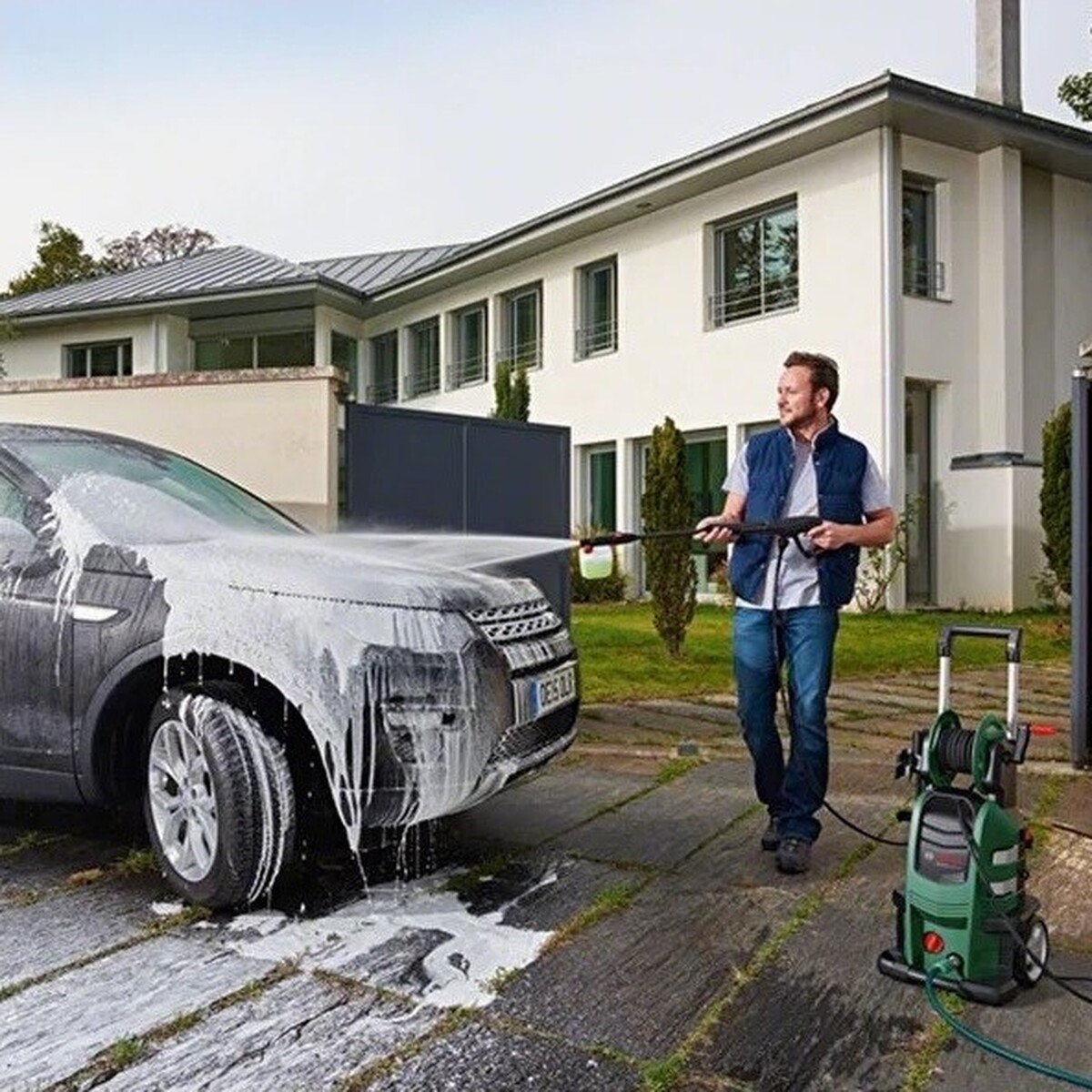 Bosch Advanced Aquatak 160 Yüksek Basınçlı Yıkama 160 Bar 2600 W Güçlü Basınçlı Yıkama Makinesi