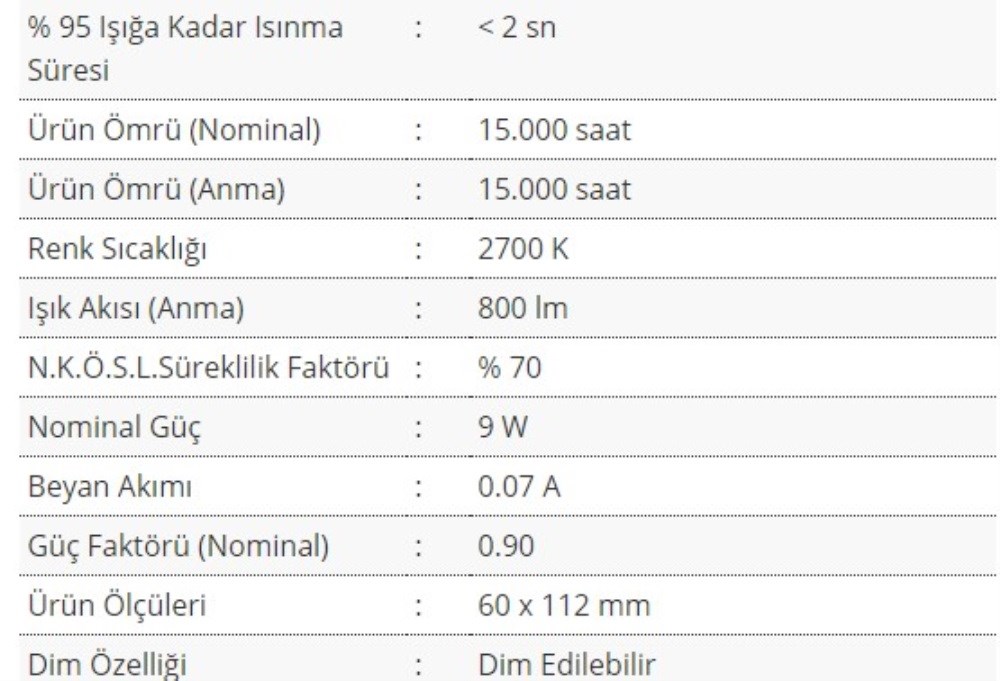 Cata Kumandalı Led Ampul 9W Ct-4058